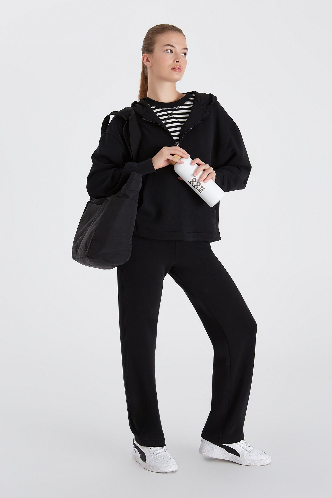 Boboist-Boboist Sabrina K Sweatshirt Sabrina Kapüşonlu Sweatshirt-Sabrina K Sweatshirt-2-Milagron.com