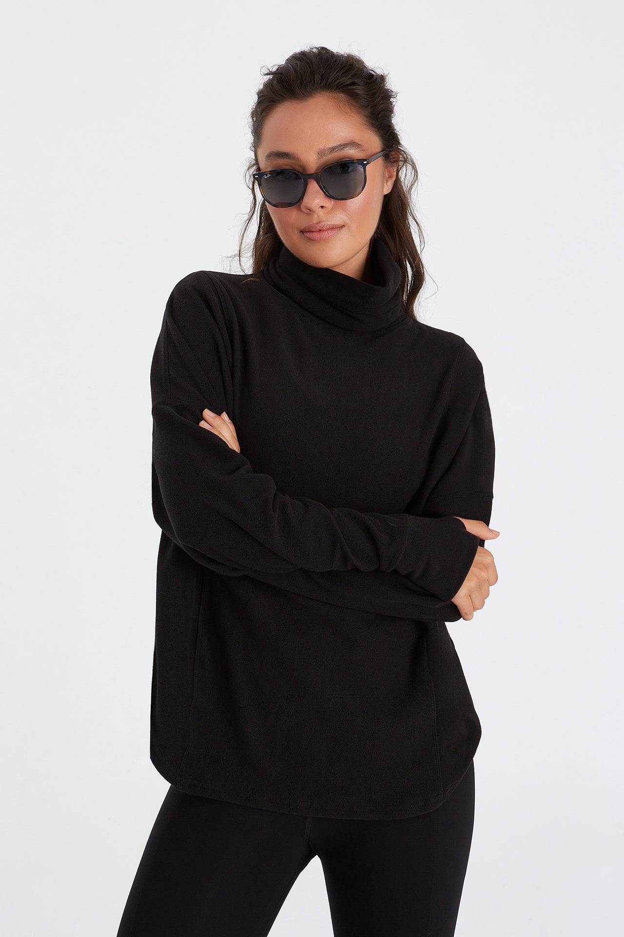 Boboist-Boboist Stella Sweatshirt Stella Dik Yaka Sweatshirt-Stella Sweatshirt-1-Milagron.com