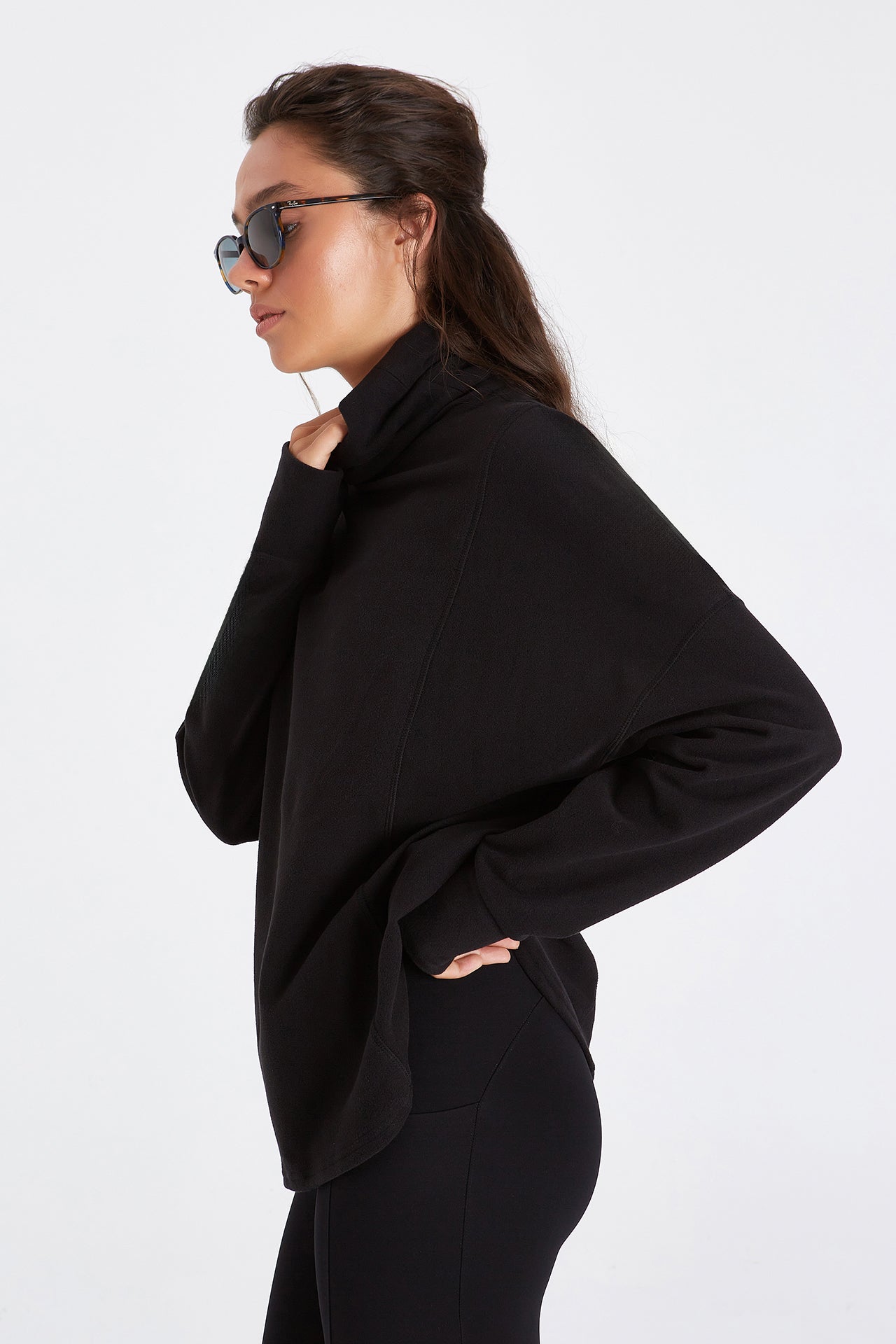 Boboist-Boboist Stella Sweatshirt Stella Dik Yaka Sweatshirt-Stella Sweatshirt-2-Milagron.com