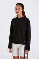 Celeste Bağcık Detaylı Sweatshirt
