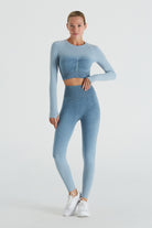 Boboist-Cosmos Tayt Cosmos Yüksek Bel 7/8 Dikişsiz Tayt-Tayt-4-Milagron.com