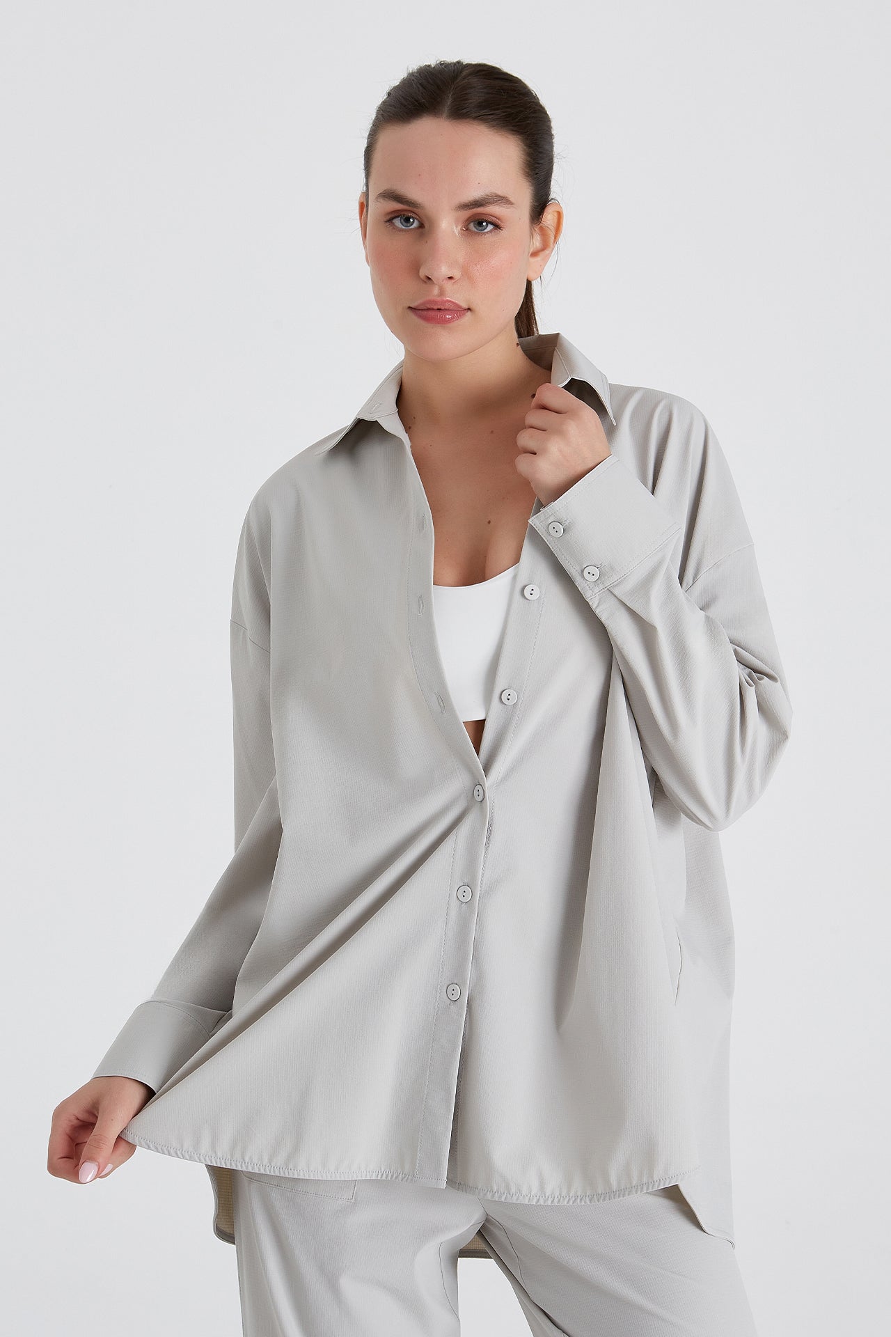 Boboist-Gori Gömlek Gori Uzunkollu Gömlek-Gömlek-2-Milagron.com