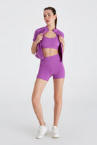 Boboist-Helen Cepli şort Tayt Helen Yüksel Bel 11 Cm Cepli Şort Tayt-Tayt-1-Milagron.com