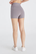 Boboist-Helen Cepli şort Tayt Helen Yüksel Bel 11 Cm Cepli Şort Tayt-Tayt-3-Milagron.com