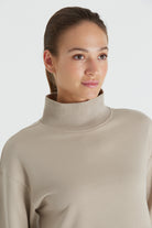 Boboist-Lori Sweatshirt Lori Dik Yaka Kısa Sweatshirt-Sweatshirts & Hoodies-3-Milagron.com