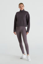 Boboist-Lori Sweatshirt Lori Dik Yaka Kısa Sweatshirt-Sweatshirts & Hoodies-3-Milagron.com