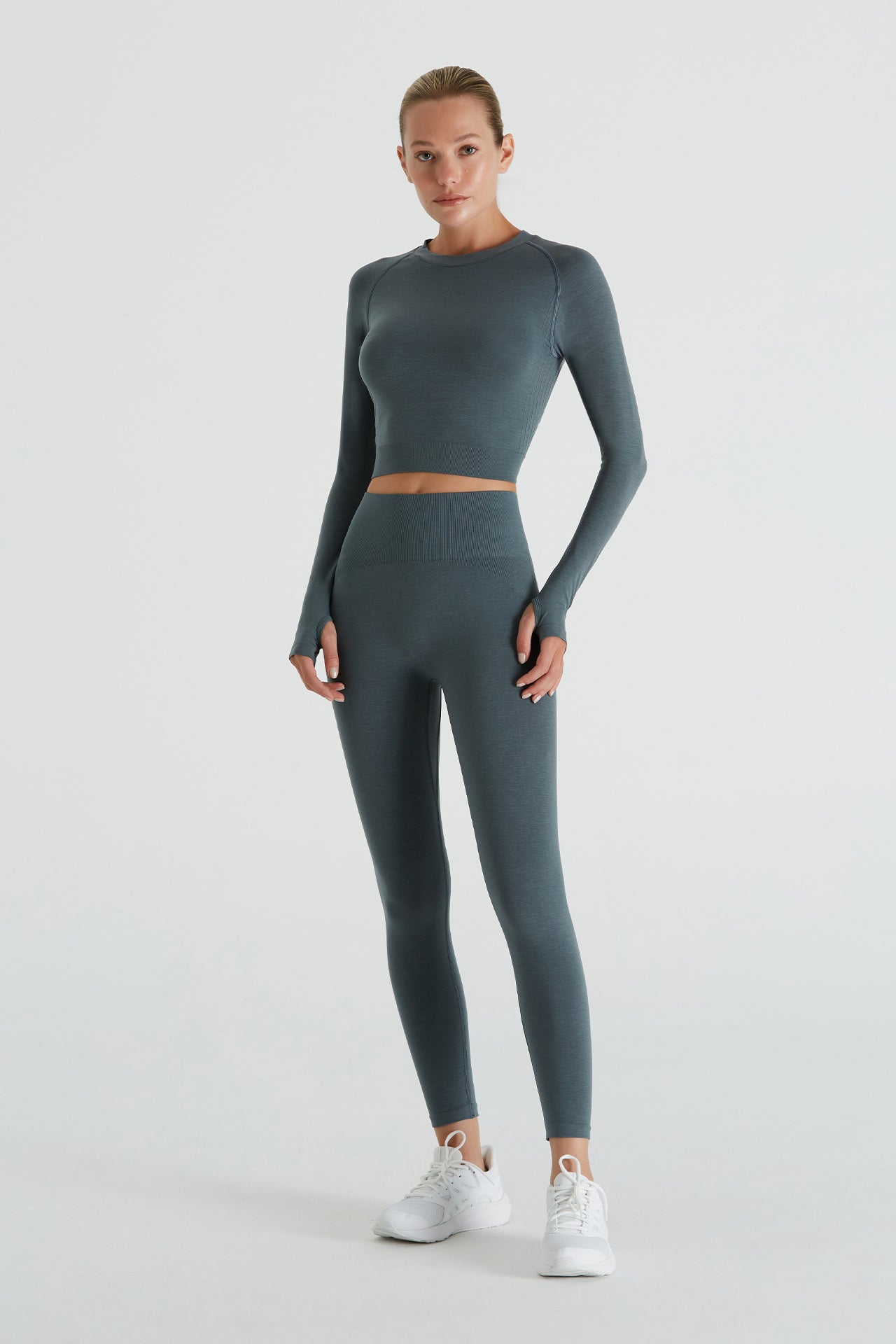 Boboist-Rita Tayt Rita Yüksek Bel 7/8 Dikişsiz Tayt-Tayt-5-Milagron.com