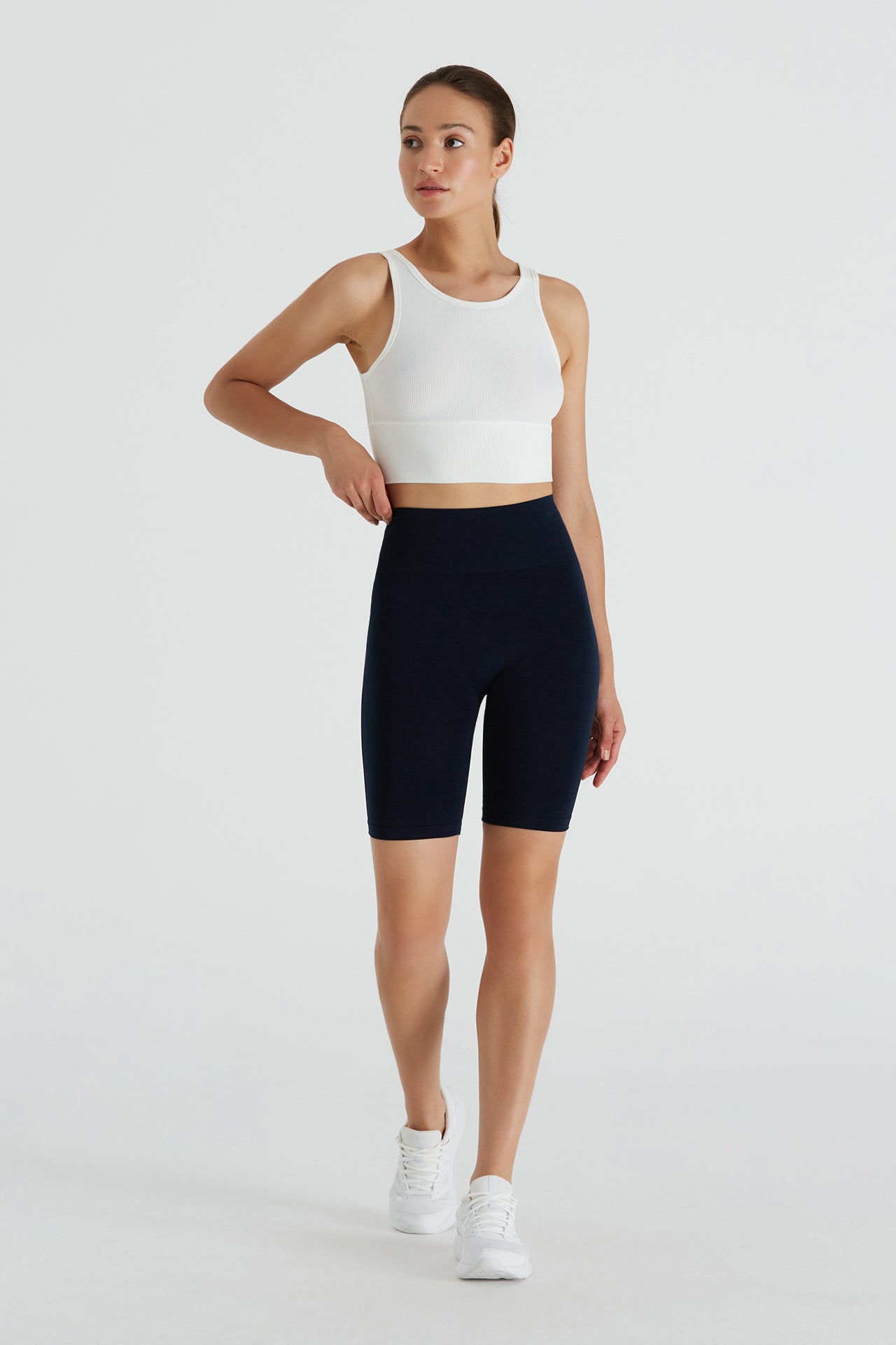 Boboist-Robin Tayt Robin Yüksek Bel Dikişsiz Kısa Şort Tayt-Tayt-4-Milagron.com