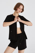 Boboist-Boboist Scarlet Ceket Scarlet Kısa Kollu Ceket-Scarlet Ceket-2-Milagron.com