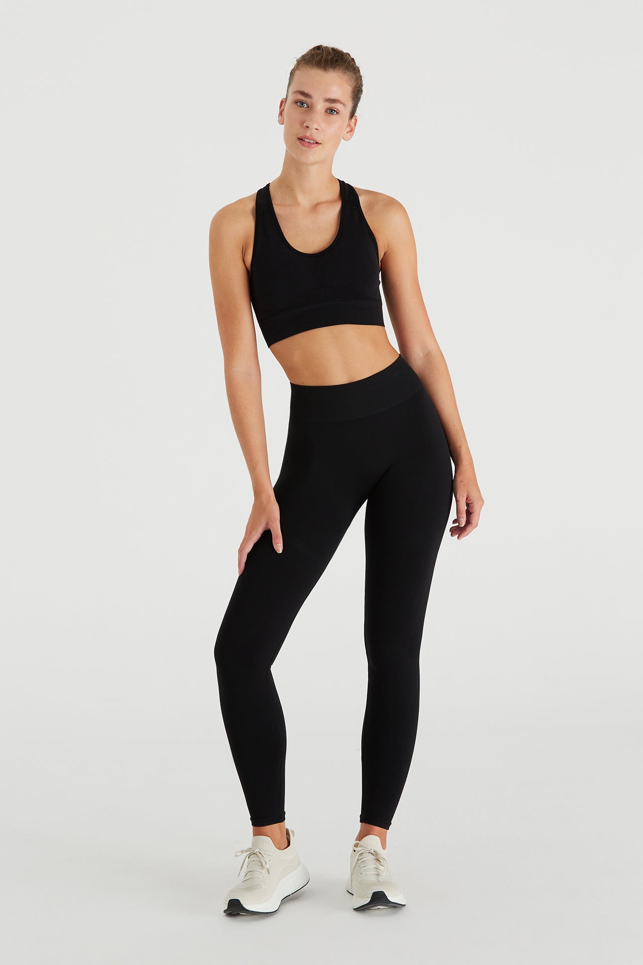 Boboist-Sienna Tayt Sienna Yüksek Bel 7/8 Dikişsiz Tayt-Tayt-5-Milagron.com