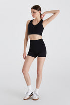 Boboist-Tess şort Tayt Tess Yüksek Bel 11 Cm Şort Tayt-Tayt-1-Milagron.com