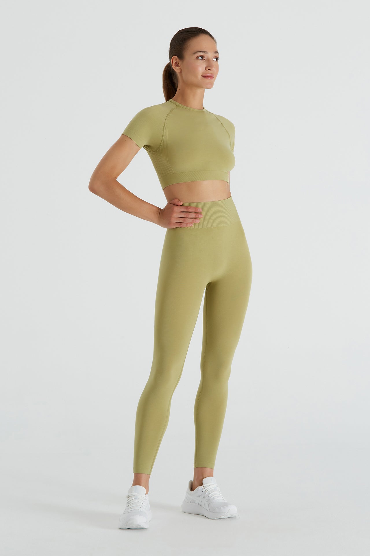 Boboist-Vera Tayt Vera Yüksek Bel 7/8 Dikişsiz Tayt-Tayt-4-Milagron.com