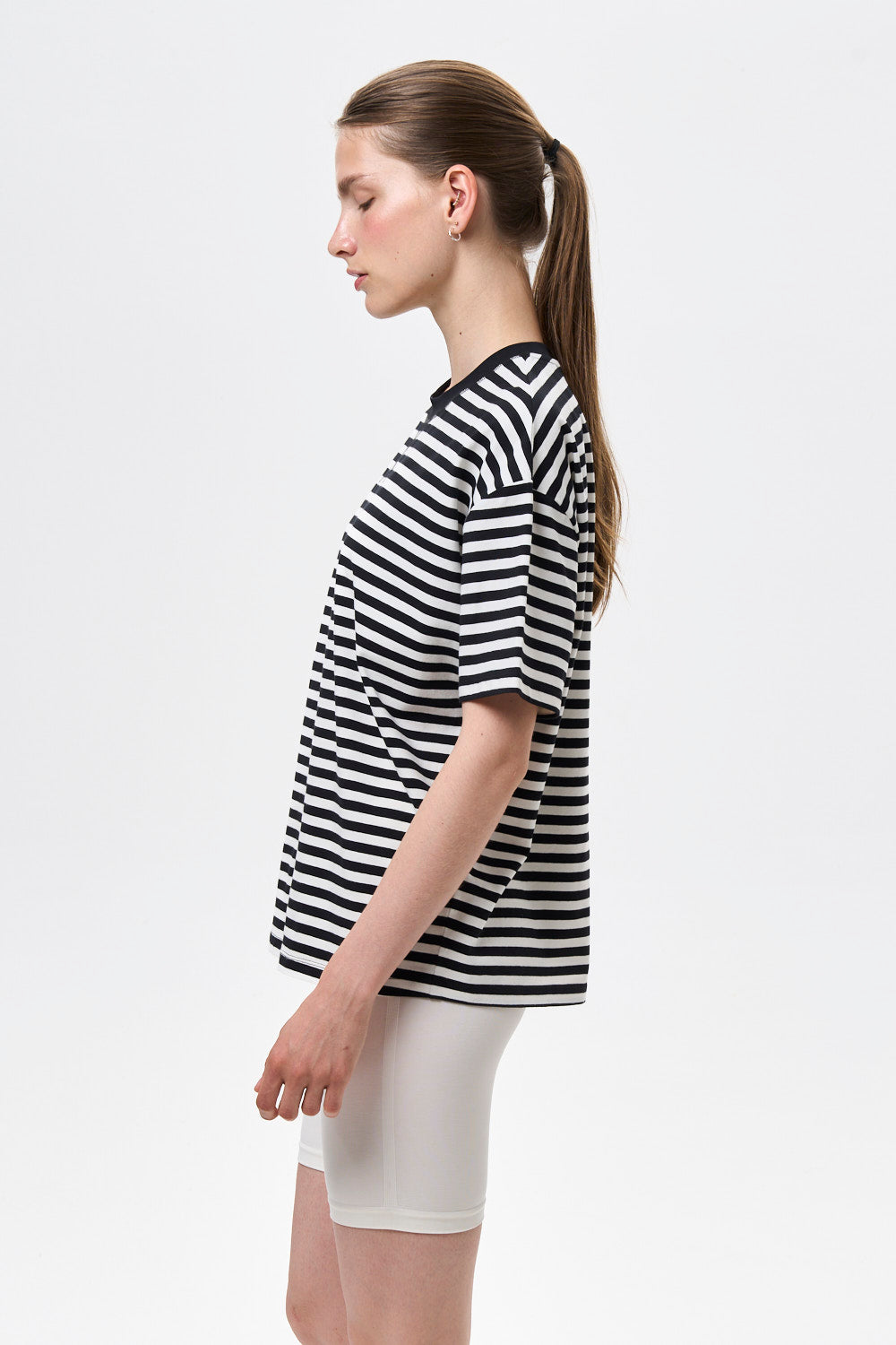 Boboist-Vilma çizgili Tshirt Vilma çizgili Oversize Tshirt-T-Shirts-2-Milagron.com