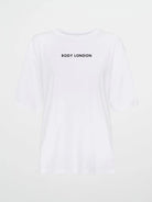 Body London-Retro Body London Logo Tişört-T-Shirt-14-Milagron.com