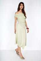 Boneqa Barcelona-Asimetrik Mint Etek-Etek-4-Milagron.com