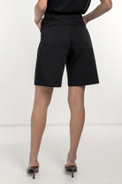 Boneqa Barcelona-Cep Detaylı Bermuda Şort-Şort-5-Milagron.com