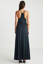 Boneqa Barcelona-Modal Karışımlı Siyah Etek-Etek-6-Milagron.com