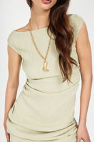 Boneqa Barcelona-Sırtı Açık Mint Maxi Elbise-Etek-2-Milagron.com