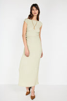 Boneqa Barcelona-Sırtı Açık Mint Maxi Elbise-Etek-4-Milagron.com