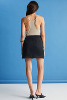 Boneqa Barcelona-Yarışçı Sırtlı Bej Tişört-T-Shirts-5-Milagron.com