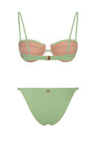 Bonesta-Acacia Pistachio Green Terry Kaplı Balenli Bikini Takımı-Bikini & Mayo-8-Milagron.com