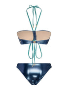 Bonesta-Agrizate Shiny Aqua And Royal Blue Çift Renk Straplez Bikini Takımı-Bikini & Mayo-2-Milagron.com