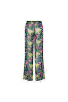 Bonesta-Alvara Yeşil Pembe Çiçek Desenli Pantolon Pareo-Pareo & Bandana-2-Milagron.com