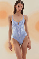 Bonesta-Badain Shiny Sonic Blue Bağcıklı V Yaka Mayo-Bikini & Mayo-2-Milagron.com