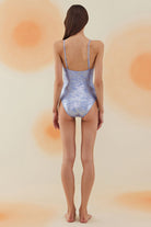 Bonesta-Badain Shiny Sonic Blue Bağcıklı V Yaka Mayo-Bikini & Mayo-3-Milagron.com