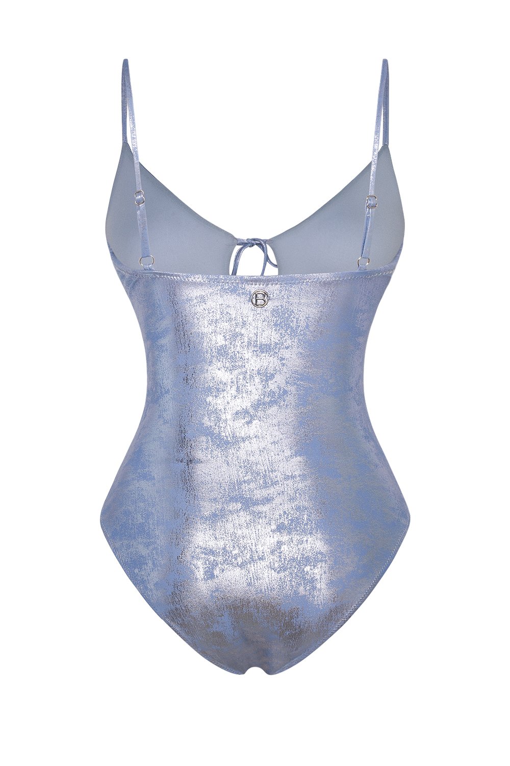 Bonesta-Badain Shiny Sonic Blue Bağcıklı V Yaka Mayo-Bikini & Mayo-5-Milagron.com