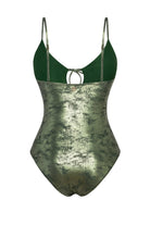 Bonesta-Badain Shiny Sonic Green Bağcıklı V Yaka Mayo-Bikini & Mayo-6-Milagron.com