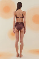 Bonesta-Barchan Burnt Umber Kaplı Bikini Takımı-Bikini & Mayo-3-Milagron.com