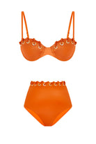Bonesta-Barchan Flame Orange Kaplı Bikini Takımı-Bikini & Mayo-5-Milagron.com