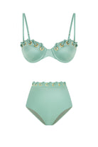 Bonesta-Barchan Mint Green Kaplı Bikini Takımı-Bikini & Mayo-4-Milagron.com