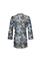 Bonesta-Bellanca Kuş Desenli Önü Büzgülü Gömlek Pareo-Pareo & Bandana-2-Milagron.com