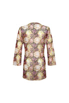 Bonesta-Bellanca Renkli Pastel Çiçek Önü Büzgülü Gömlek Pareo-Pareo & Bandana-2-Milagron.com