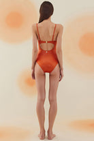 Bonesta-Caliche Flame Orange Kuşgözlü Kaplı Mayo-Bikini & Mayo-3-Milagron.com