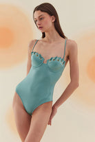 Bonesta-Caliche Mint Green Kuşgözlü Kaplı Mayo-Bikini & Mayo-2-Milagron.com