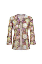 Bonesta-Cameo Renkli Pastel Çiçek Desenli Önü Bağcıklı Gömlek Pareo-Pareo & Bandana-1-Milagron.com