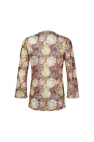 Bonesta-Cameo Renkli Pastel Çiçek Desenli Önü Bağcıklı Gömlek Pareo-Pareo & Bandana-2-Milagron.com