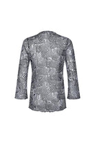 Bonesta-Cameo Zebra Desenli Önü Bağcıklı Gömlek Pareo-Pareo & Bandana-2-Milagron.com