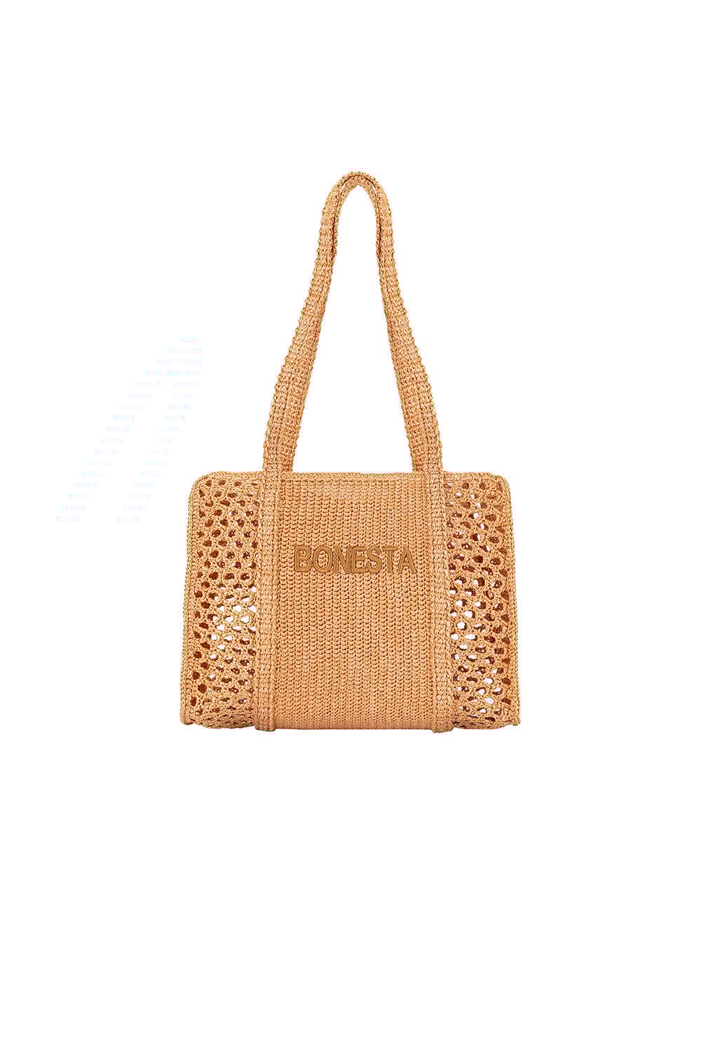 Bonesta-Capri Caramel Plaj Çantası-Omuz Çantası-1-Milagron.com