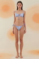 Bonesta-Curab Shiny Sonic Blue Bağcıklı Askılı Bikini Takımı-Bikini & Mayo-1-Milagron.com