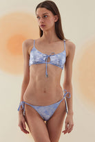 Bonesta-Curab Shiny Sonic Blue Bağcıklı Askılı Bikini Takımı-Bikini & Mayo-2-Milagron.com