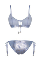 Bonesta-Curab Shiny Sonic Blue Bağcıklı Askılı Bikini Takımı-Bikini & Mayo-6-Milagron.com