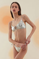 Bonesta-Curab Shiny Sonic Silver Bağcıklı Askılı Bikini Takımı-Bikini & Mayo-2-Milagron.com