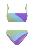 Bonesta-Flat Pistachio Green Terry Straplez Bikini Takımı-Bikini & Mayo-5-Milagron.com