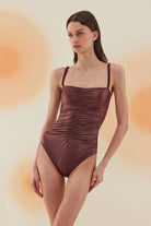 Bonesta-Hamada Burnt Umber Drapeli Straplez Mayo-Bikini & Mayo-2-Milagron.com