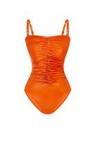 Bonesta-Hamada Flame Orange Drapeli Straplez Mayo-Bikini & Mayo-4-Milagron.com