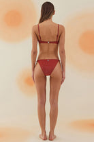 Bonesta-Larzac Ruby Red Boncuklu Balenli Bikini Takımı-Bikini & Mayo-3-Milagron.com